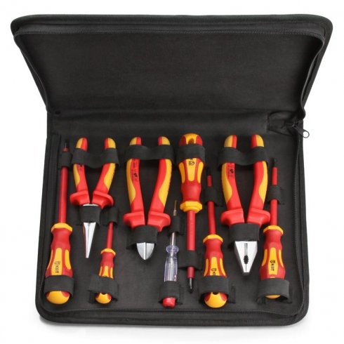 Набор диэлектрического инструмента КВТ Профи НИИ-18 (73301)