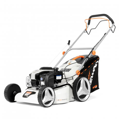 Бензиновая газонокосилка Daewoo L 50SPB с самозадвижением и удобной регулировкой высоты среза