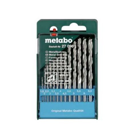 Набор сверл по металлу Metabo 627096000