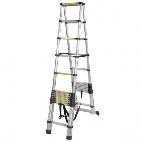 Стремянка телескопическая Forsage F-UP380-2