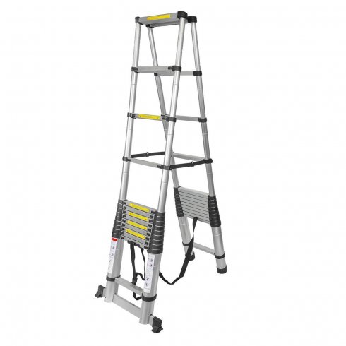 Стремянка телескопическая Forsage F-UP410-2