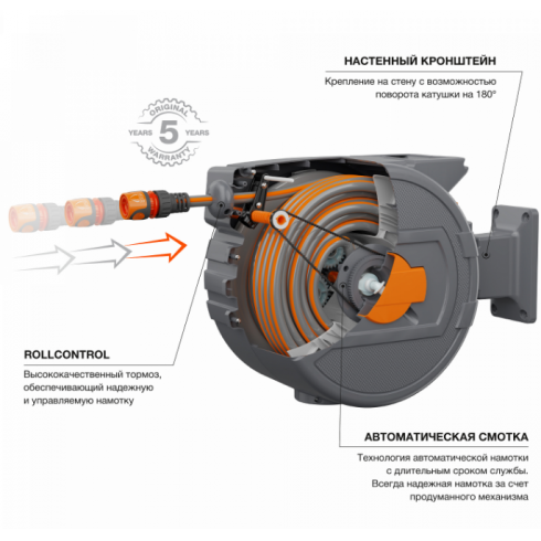 Катушка для шланга Daewoo DWR 3050
