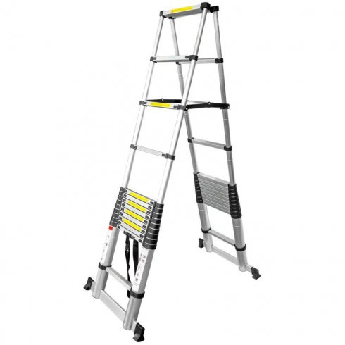 Стремянка телескопическая ForceKraft BL-TA410