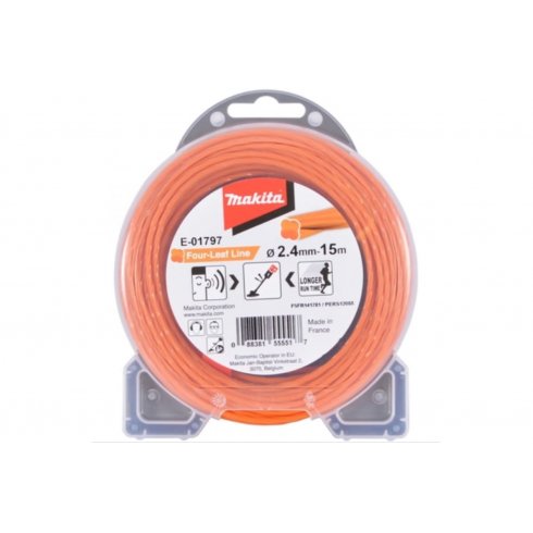 Леска триммерная спиральная Makita E-01797
