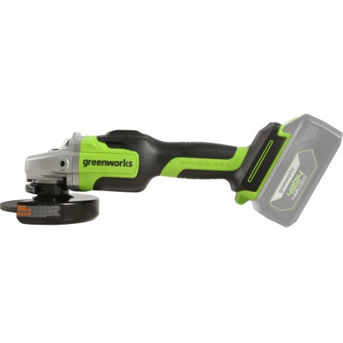 Угловая шлифмашина аккумуляторная GreenWorks GD24AG (3200207)