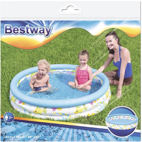 Надувной бассейн Bestway Coral Kids 51009 (122x25)