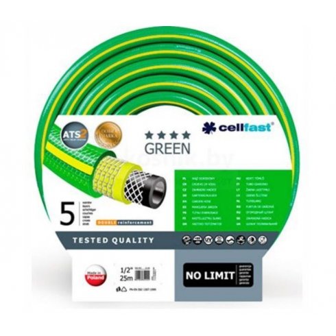 Шланг поливочный Cellfast Green 15-102 (1/2", 20 м)
