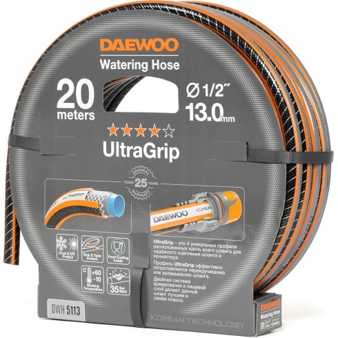 Шланг поливочный Daewoo UltraGrip DWH 5113
