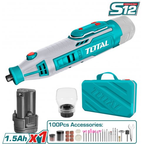 Гравер аккумуляторный TOTAL TMGLI12011