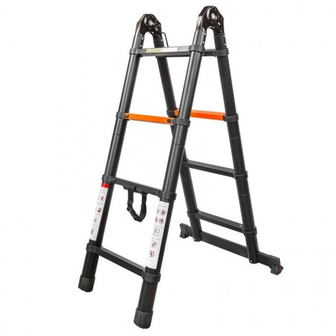 Лестница телескопическая Rock Force RF-UP130-M