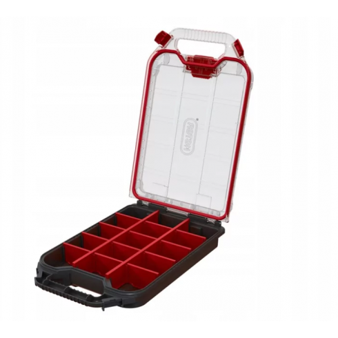 Органайзер Keter Stack'N'Roll Half Organizer (чёрный/красный)