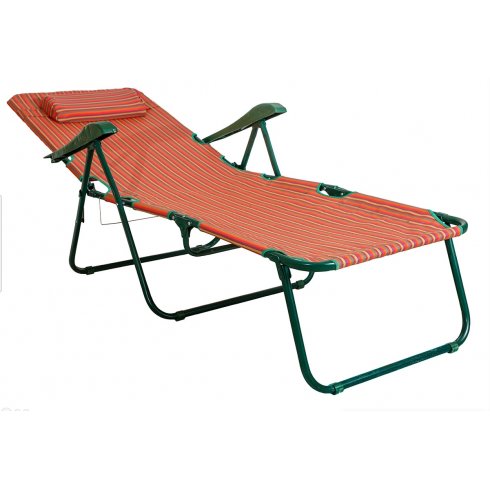 Кресло-шезлонг Olsa Таити с447 (красный)