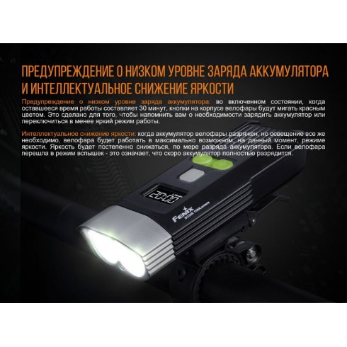 Фонарь для велосипеда Fenix Light BC30R