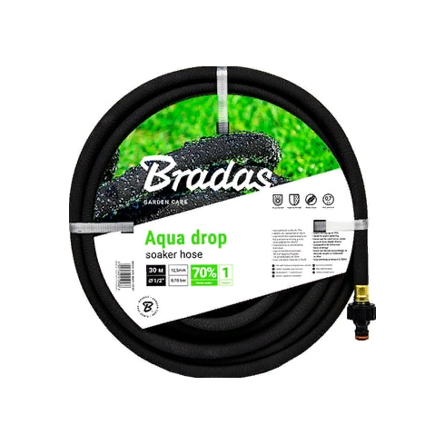 Шланг сочащийся Bradas Aqua-Drop 1/2" 25м (WAD1/2025)