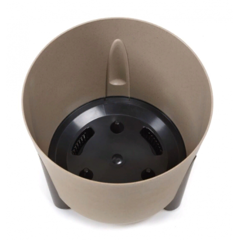 Кашпо Lamela Donica FRIDA 300 ECO coffee