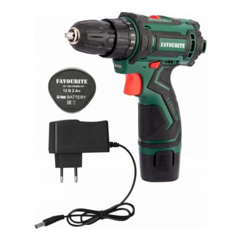 Аккумуляторная дрель-шуруповерт Favourite DC 1202 PROMO SET