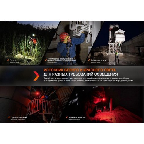 Фонарь Fenix Light Light HM61RV20