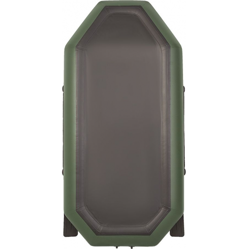 Лодка гребная Лоцман Стандарт 240 (зеленый)