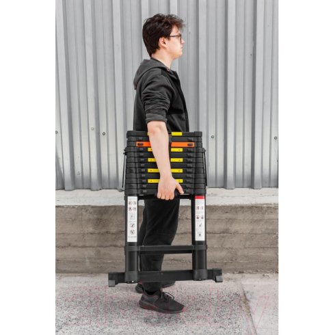 Стремянка телескопическая RockForce RF-UP380-2