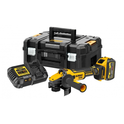 Угловая шлифмашина аккумуляторная DeWalt DCG409VST1