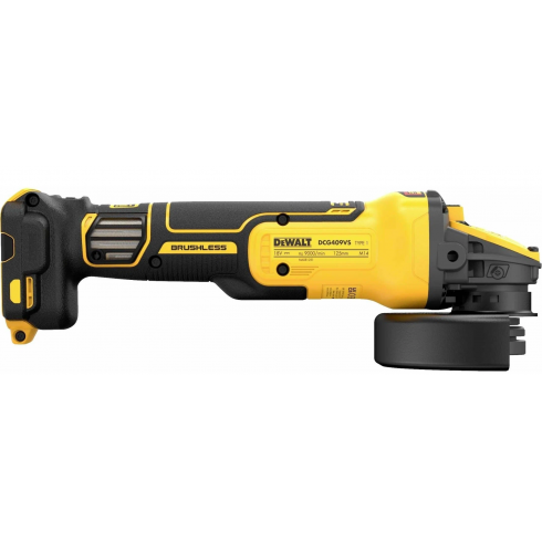 Угловая шлифмашина аккумуляторная DeWalt DCG409VST1