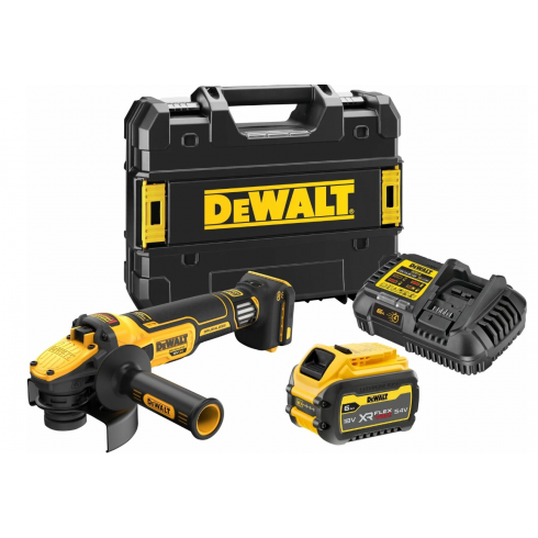 Угловая шлифмашина аккумуляторная DeWalt DCG409VST1