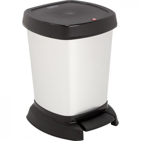 Мусорное ведро Rotho Paso 6 л (белый)