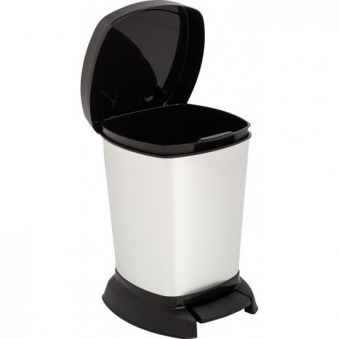Мусорное ведро Rotho Paso 6 л (белый)