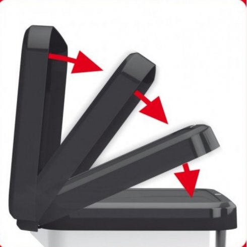 Контейнер для мусора Rotho Paso 20 л (белый)