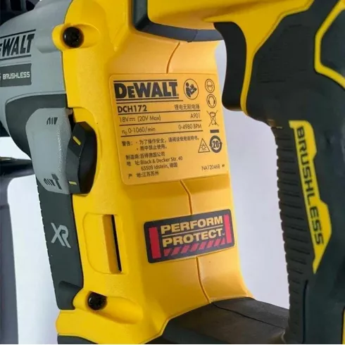 Перфоратор аккумуляторный DeWalt DCH172N 20V