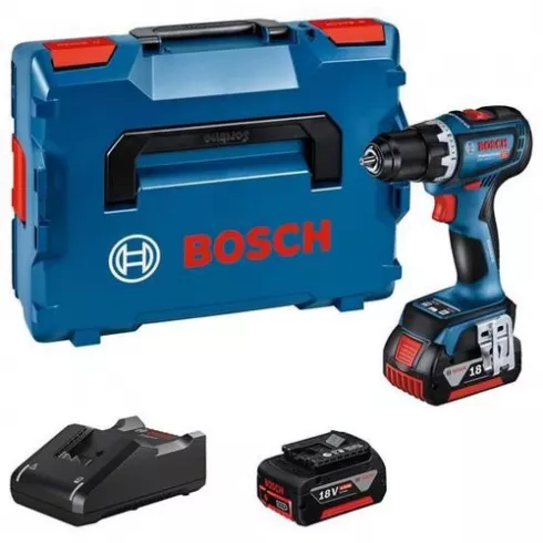 Шуруповерт аккумуляторный BOSCH GSR 18V-90 C (2*5.0 Ah, case)(06019K6006)