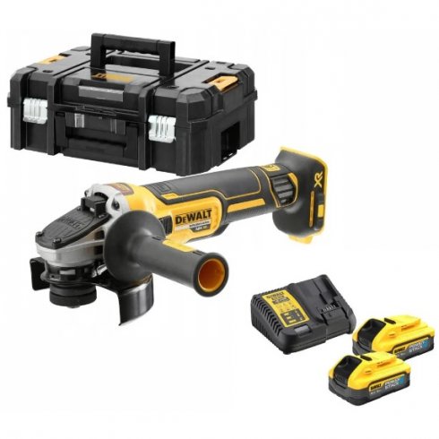 Угловая шлифовальная машина DeWalt DCG405H2T