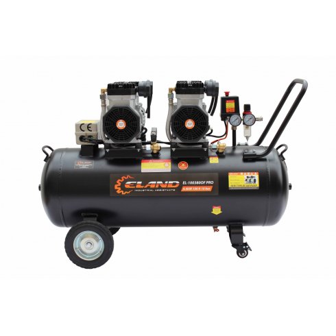 Компрессор безмасляный Eland EL-100380OF PRO