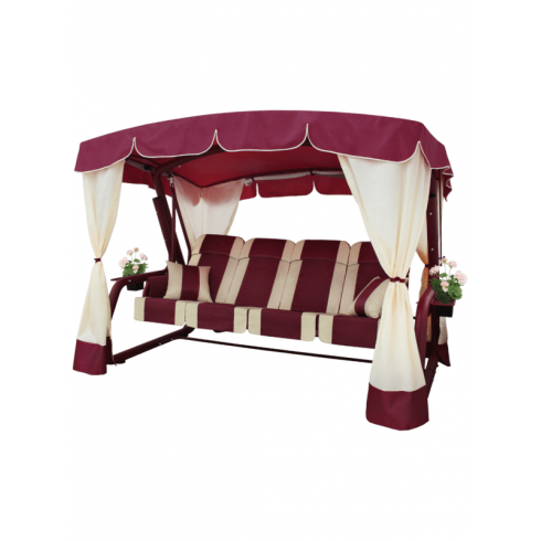 Качели садовые Arno-Werk Эдем Люкс 76 (бордо)