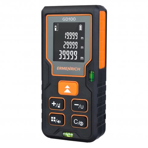 Дальномер лазерный Ermenrich Reel GD100 (81424)
