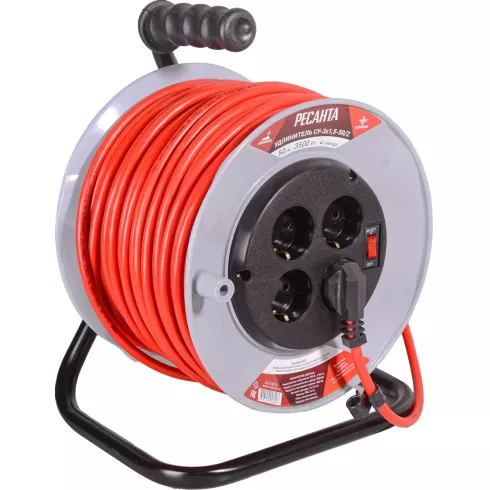 Удлинитель силовой Ресанта СУ-3х1.5-50/2 (61/118/12)