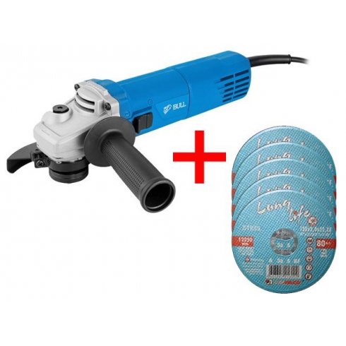 Угловая шлифмашина Bull WS 1206