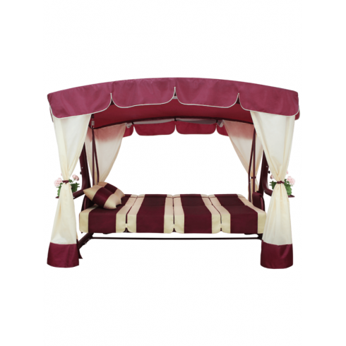 Качели садовые Arno-Werk Эдем Люкс 76 (бордо)