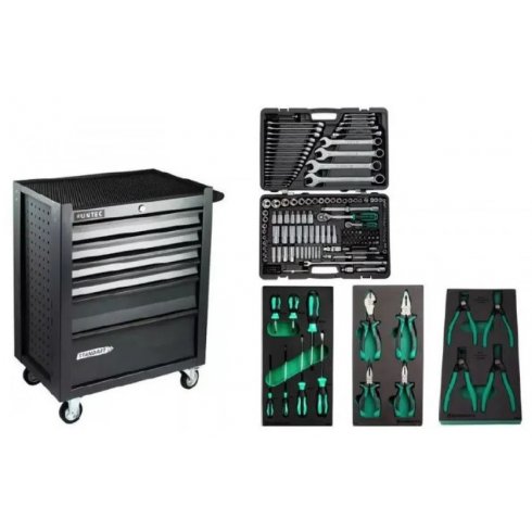 Тележка инструментальная с инструментом Garwin Pro Standart EQ-000063 (184 пр.)