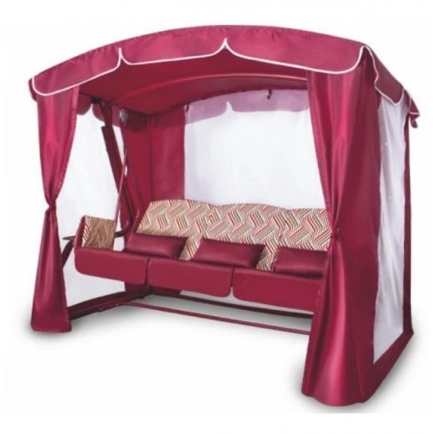 Качели садовые Arno-Werk Оазис Люкс (бордо)