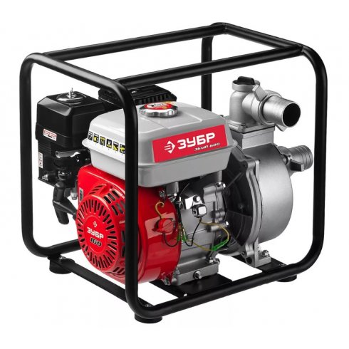 Мотопомпа бензиновая Зубр ЗБМП-600