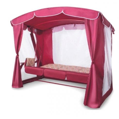 Качели садовые Arno-Werk Оазис Люкс (бордо)