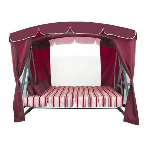 Качели садовые Arno-Werk Дефа Люси (бордо)