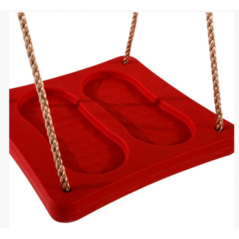 Качели подвесные KBT Фут-Свинг 111.001.001.001 красные