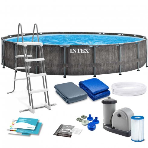 Каркасный бассейн Intex Greywood 26744