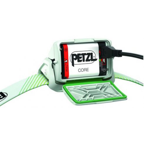 Фонарь налобный  Petzl  Actik Core (Цвет Green) c аккумулятором NEW