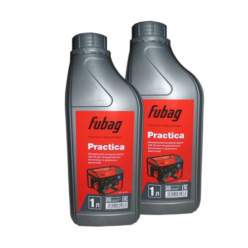 Масло моторное минеральное Fubag Practica SAE 30 (1 л)