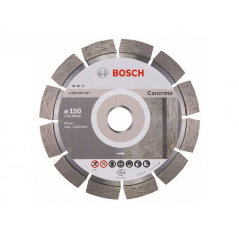 Алмазный круг Bosch 150х22,23мм бетон Expert (2608602557)