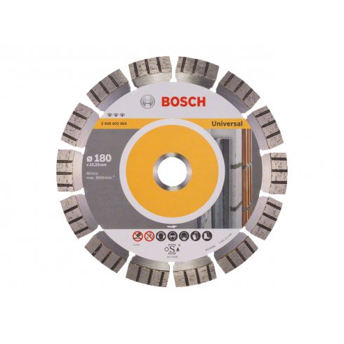 Алмазный круг Bosch 180х22,23мм универсальный Best (2608602664)