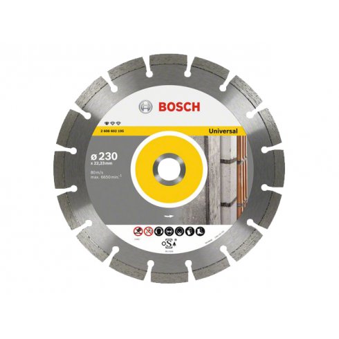 Алмазный круг Bosch 230х22,23мм универсальный  Professional (2608602195)